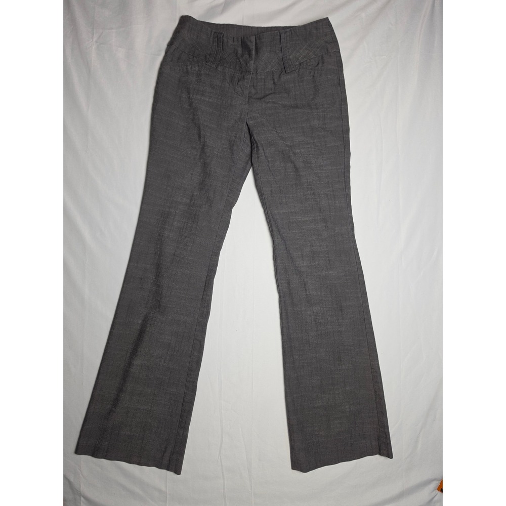 Tracy Evans Limited Womens Gray Flare Leg Dress Pants Trousers Size 1